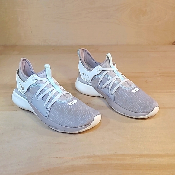 Nike Flex Contact 3 Moon Particle Gray Women's Athletic Shoes - Picture 2 of 10